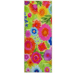 Magical Garden Indoor Only and Floral Pattern Rectangle Homefires Rug