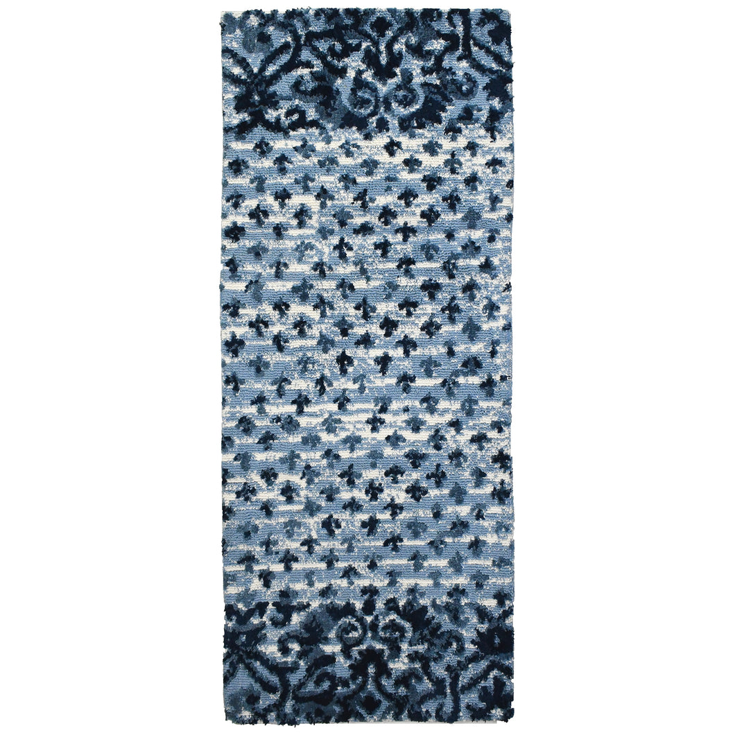 Indigo Sampler Rug