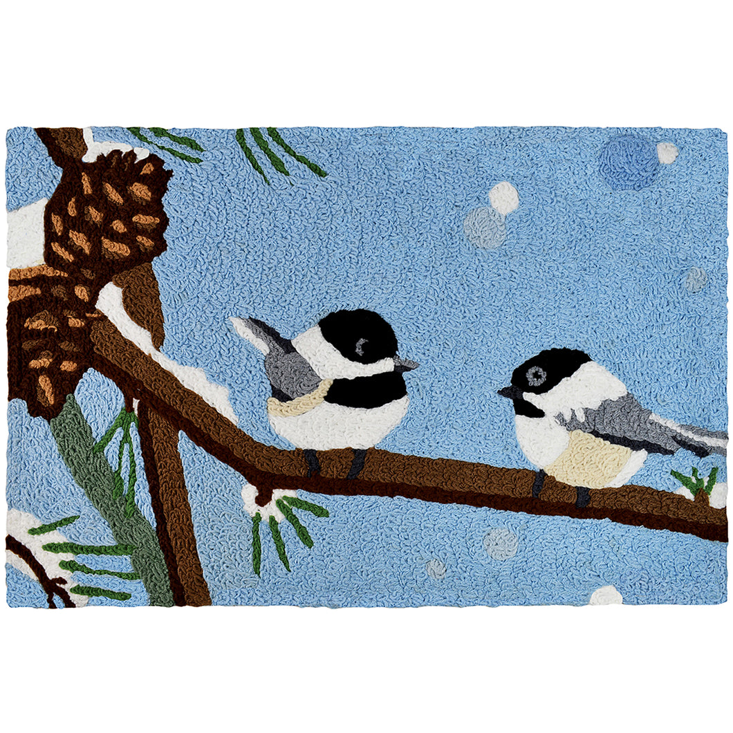 Chickadee & Pine Cone