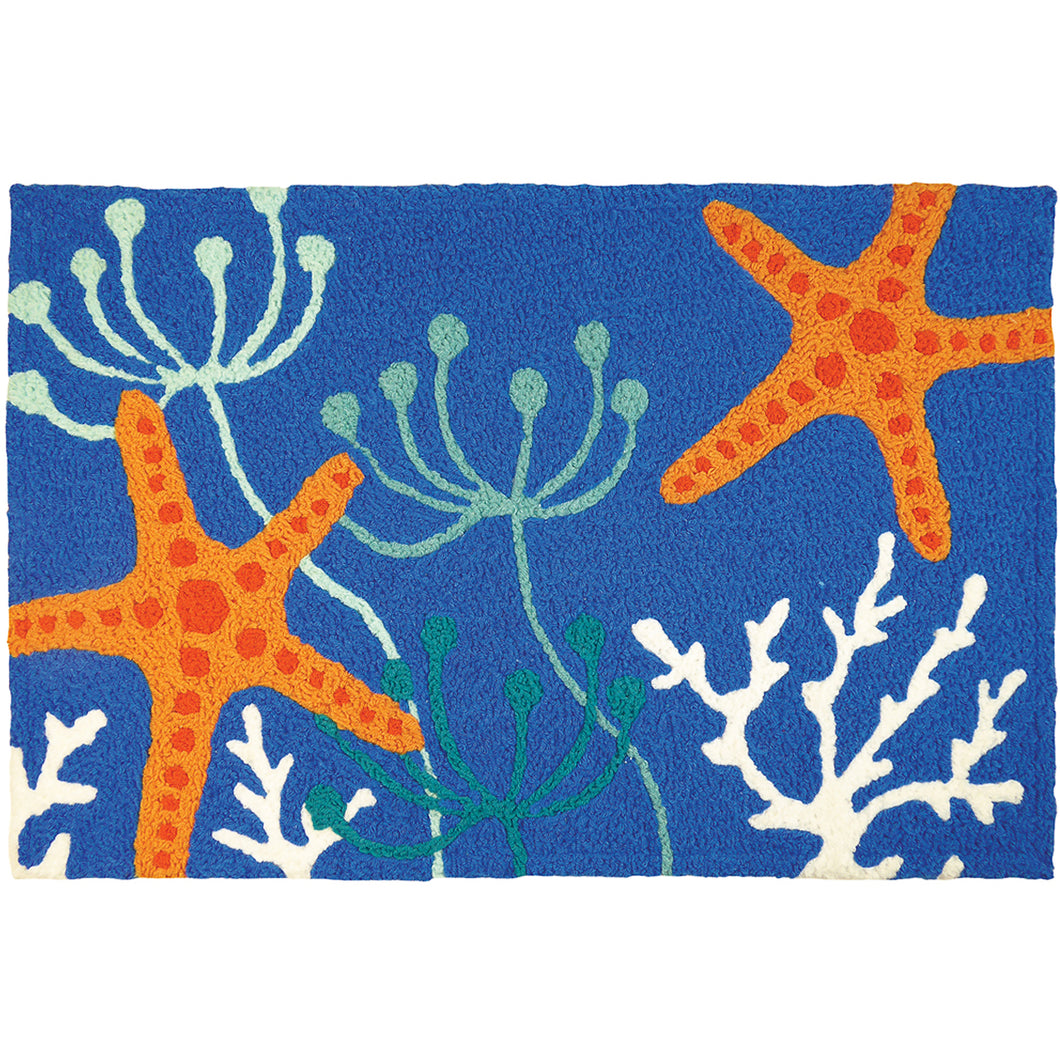 Starfish On Royal Blue