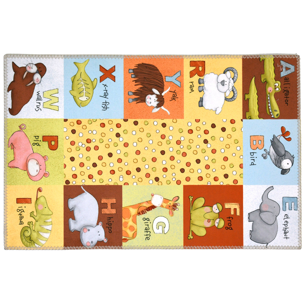 Alphabet Animals Rug