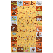 Load image into Gallery viewer, Alphabet Animals Rug