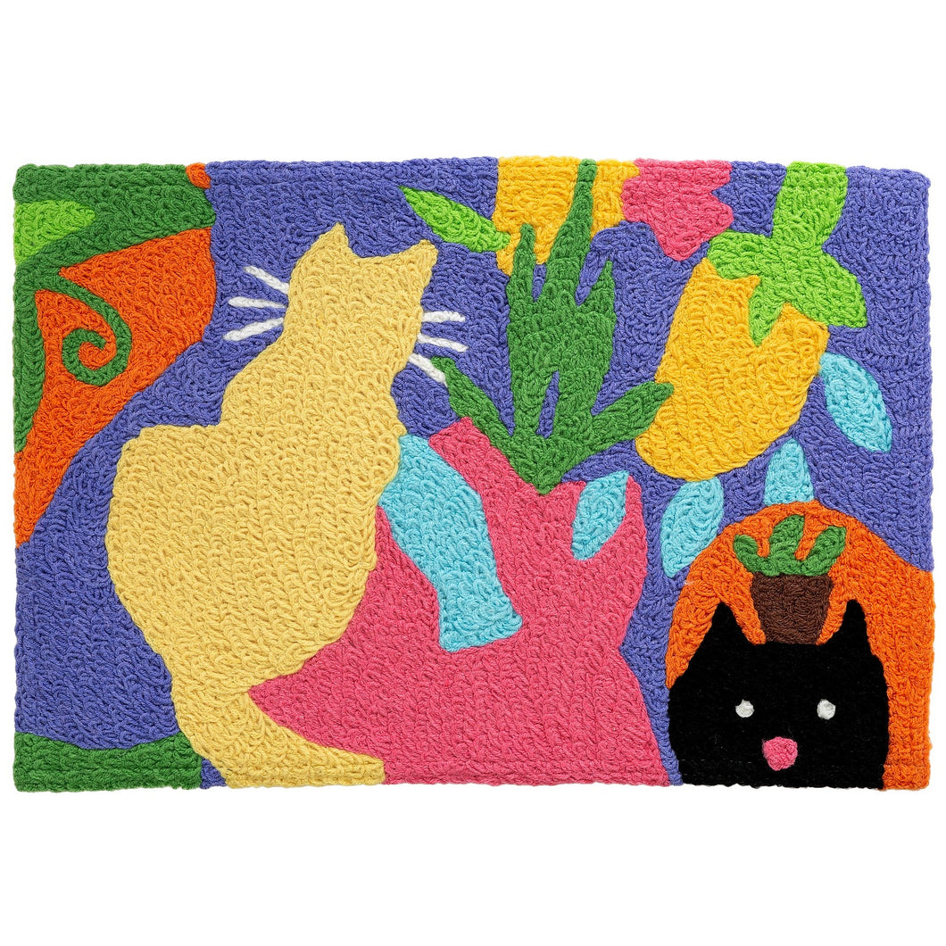 What's That? Indoor/Outdoor and Pets Rectangle Jellybean Rug