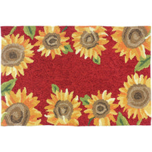 Load image into Gallery viewer, Sunflower Field Indoor/Outdoor and Garden &amp; Floral Rectangle Homefires Rug