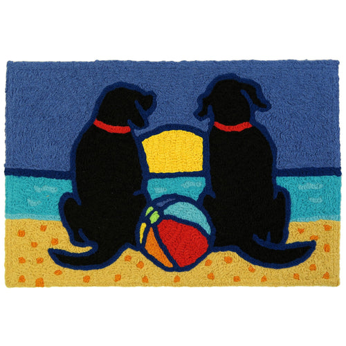 Watching the Sun Set Indoor/Outdoor and Pets Rectangle Jellybean Rug