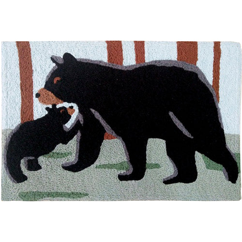 Black Bear & Cub