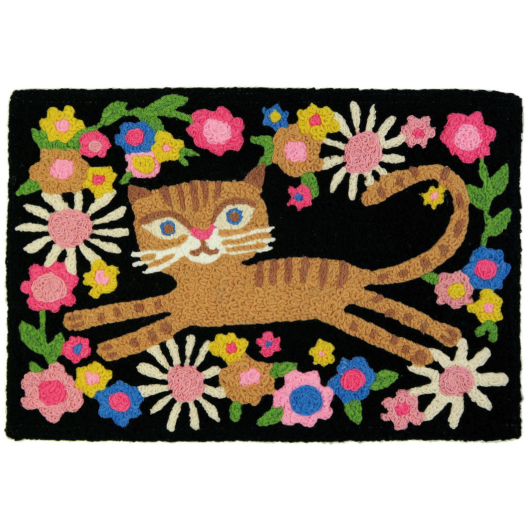 Meow Kitty Indoor/Outdoor and Pets Rectangle Jellybean Rug