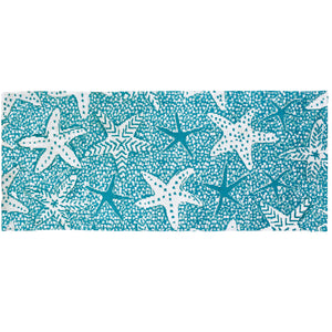 Marine Starfish Indoor Only and Pattern Rectangle Simple Spaces Rug